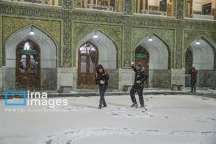 Snowfall Starts in Northeast Iran