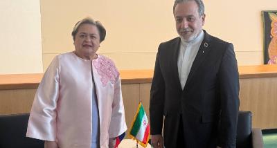Iran Philippines FMs meet on sidelines of UNGA